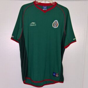 Mexico 2002 Home Atletica Soccer Football Jersey Size XL (fits like L)